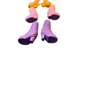 My Little Pony MLP Equestria Girls Doll Shoes Boots Lot of 4 Pairs